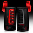 Load image into Gallery viewer, ANZO 2007-2014 Chevy Tahoe LED Taillight Plank Style Black w/Smoke Lens - Installation View