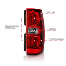 Load image into Gallery viewer, ANZO 2007-2014 Chevy Tahoe Taillight Red/Clear Lens (OE Replacement) - Additional View 5