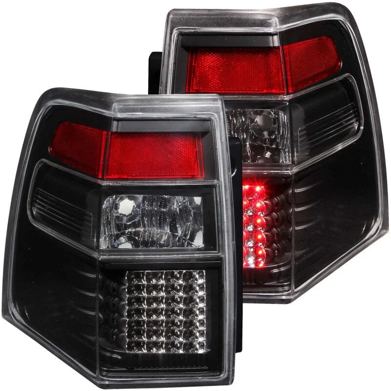 ANZO 2007-2014 Ford Expedition LED Taillights Black - Main Product View