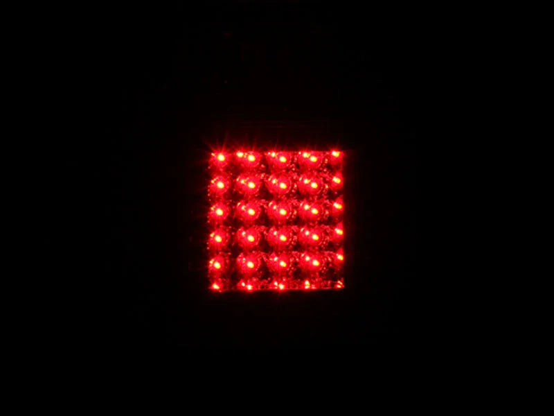 ANZO 2007-2014 Ford Expedition LED Taillights Black - Side View