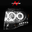 Load image into Gallery viewer, ANZO 2007-2014 Ford Expedition Projector Headlights Chrome - Additional View 5