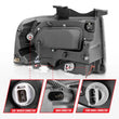 Load image into Gallery viewer, ANZO 2007-2014 Ford Expedition Projector Headlights Chrome - Additional View 10