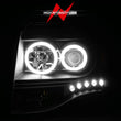 Load image into Gallery viewer, ANZO 2007-2014 Ford Expedition Projector Headlights w/ Halo Black - Additional View 6