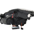 Load image into Gallery viewer, ANZO 2008-2009 Nissan Altima (2 Door ONLY) Projector Headlights w/ Halo Black (CCFL) - Side View