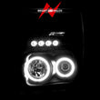 Load image into Gallery viewer, ANZO 2008-2010 Ford F-250 Projector Headlights w/ Halo Black (CCFL) - Additional View 6