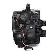 Load image into Gallery viewer, ANZO 2008-2010 Ford F-250 Projector Headlights w/ Halo Black (CCFL) - Additional View 7