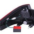 Load image into Gallery viewer, ANZO 2008-2011 Ford Focus LED Taillights Red/Clear - Detail View
