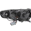 Load image into Gallery viewer, ANZO 2008-2015 Mitsubishi Lancer Projector Headlights w/ Halo Black (CCFL) - Additional View 7