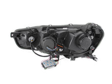 Load image into Gallery viewer, ANZO 2008-2015 Mitsubishi Lancer Projector Headlights w/ Halo Black (CCFL) - Additional View 7