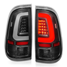 Load image into Gallery viewer, ANZO 2008-2016 Ford F-250 LED Taillights Black Housing Clear Lens (Pair) - Installation View