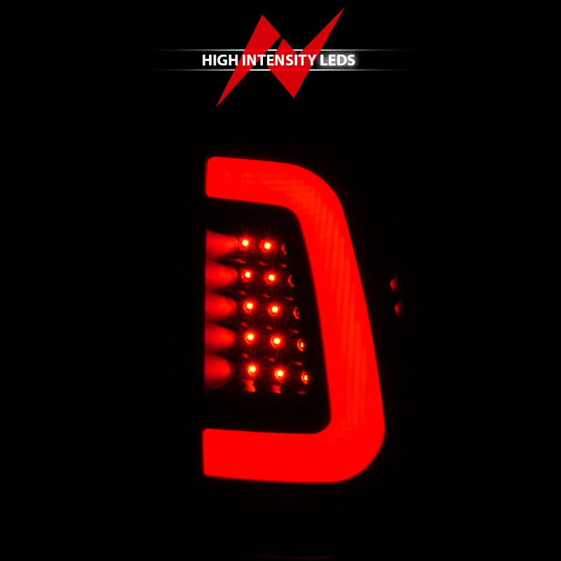ANZO 2008-2016 Ford F-250 LED Taillights Black Housing Clear Lens (Pair) - Additional View 6