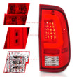Load image into Gallery viewer, ANZO 2008-2016 Ford F-250 LED Taillights Chrome Housing Red/Clear Lens (Pair) - Additional View 6