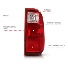 Load image into Gallery viewer, ANZO 2008-2016 Ford F-250 Taillight Red/Clear Lens (OE Replacement) - Side View