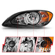 Load image into Gallery viewer, ANZO 2008-2016 International Prostar Crystal Headlights Black Housing (OE Replacement) - Additional View 5