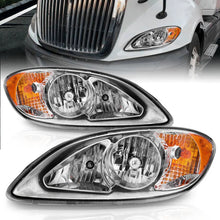 Load image into Gallery viewer, ANZO 2008-2016 International Prostar Crystal Headlights Chrome Housing - Side View
