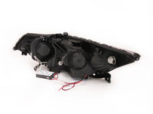 Load image into Gallery viewer, ANZO 2009-2012 Acura Tsx Projector Headlights w/ Halo Black (CCFL) (HID Compatible) - Additional View 8