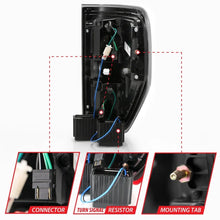 Load image into Gallery viewer, ANZO 2009-2013 Ford F-150 LED Taillights Black - Additional View 7
