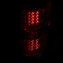 Load image into Gallery viewer, ANZO 2009-2013 Ford F-150 LED Taillights Chrome - Back View