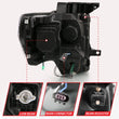 Load image into Gallery viewer, ANZO 2009-2013 Ford F-150 Projector Light Bar G4 Switchback H.L.Black Amber - Additional View 6