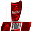 Load image into Gallery viewer, ANZO 2009-2014 Ford F-150 Euro Taillight Red/Clear (W/O Bulb) - Back View