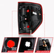 Load image into Gallery viewer, ANZO 2009-2014 Ford F-150 Euro Taillight Red/Clear (W/O Bulb) - Additional View 5