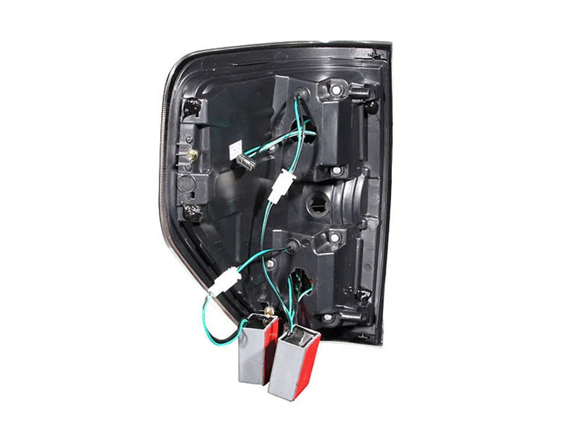 ANZO 2009-2014 Ford F-150 LED Taillights Chrome - Detail View