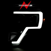 Load image into Gallery viewer, ANZO 2009-2014 Ford F-150 Projector Light Bar H.L Black Amber - Additional View 10