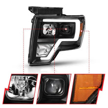 Load image into Gallery viewer, ANZO 2009-2014 Ford F-150 Projector Light Bar H.L Black Amber - Additional View 11