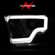 Load image into Gallery viewer, ANZO 2009-2018 Dodge Ram 1500/ 2500/ 3500 Crystal Headlights w/ Light Bar Chrome Housing - Additional View 6