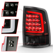 Load image into Gallery viewer, ANZO 2009-2018 Dodge Ram 1500 LED Taillight Plank Style Black w/Clear Lens - Additional View 7