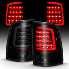 Load image into Gallery viewer, ANZO 2009-2018 Dodge Ram 1500 LED Taillight Plank Style Black w/Smoke Lens - Additional View 7