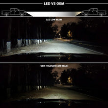 Load image into Gallery viewer, ANZO 2009-2018 Dodge Ram 1500 Led Projector Plank Style Switchback H.L Halo Chrome Amber (OE Style) - Main Product View