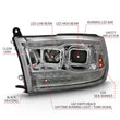 Load image into Gallery viewer, ANZO 2009-2018 Dodge Ram 1500 Projector H.L. Switchback Black Amber - Additional View 9