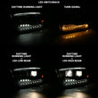 Load image into Gallery viewer, ANZO 2009-2018 Dodge Ram 1500 Projector H.L. Switchback Chrome Amber - Additional View 9