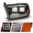 Load image into Gallery viewer, ANZO 2009-2018 Dodge Ram 1500 Projector H.L. Switchback Chrome Amber - Additional View 10