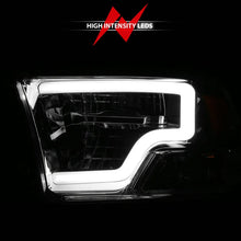 Load image into Gallery viewer, ANZO 2009-2020 Dodge Ram 1500 Full LED Square Projector Headlights w/ Chrome Housing Chrome Amber - Additional View 5