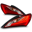 Load image into Gallery viewer, ANZO 2010-2013 Hyundai Genesis LED Taillights Red/Clear - Additional View 9