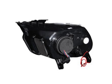 Load image into Gallery viewer, ANZO 2010-2014 Ford Mustang Projector Headlights w/ Halo Black (CCFL) - Additional View 8
