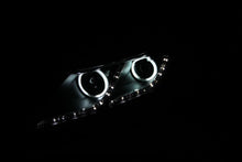 Load image into Gallery viewer, ANZO 2011-2013 Kia Optima Projector Headlights w/ Halo Black (CCFL) - Back View