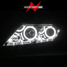 Load image into Gallery viewer, ANZO 2011-2013 Kia Optima Projector Headlights w/ Halo Chrome (CCFL) - Additional View 6