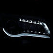 Load image into Gallery viewer, ANZO 2011-2014 Chrysler 300 Projector Headlights w/ Plank Style Design Black - Side View