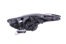 Load image into Gallery viewer, ANZO 2011-2014 Hyundai Elantra Projector Headlights w/ Halo Black (CCFL) - Detail View