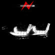 Load image into Gallery viewer, ANZO 2012-2015 BMW 3 Series Projector Headlights w/ U-Bar Black - Additional View 6