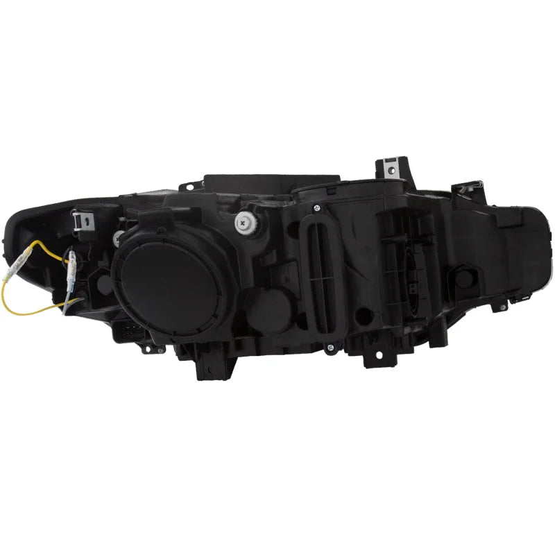 ANZO 2012-2015 BMW 3 Series Projector Headlights w/ U-Bar Black - Additional View 8