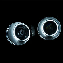 Load image into Gallery viewer, ANZO 2012-2015 Chevrolet Sonic Projector Headlights w/ Halo Black (CCFL) - Side View