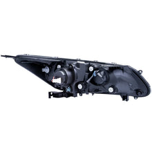 Load image into Gallery viewer, ANZO 2013-2015 Honda Accord Projector Headlights w/ U-Bar Black - Installation View