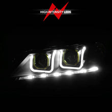 Load image into Gallery viewer, ANZO 2013-2015 Honda Accord Projector Headlights w/ U-Bar Black - Additional View 6