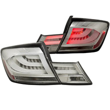 Load image into Gallery viewer, ANZO 2013-2015 Honda Civic (excludes hybrid) LED Taillights Chrome - Main Product View
