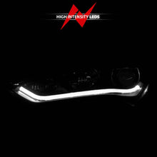 Load image into Gallery viewer, ANZO 2013-2015 Hyundai Genesis Projector Headlights w/ Plank Style Design Black (HID Compatible) - Additional View 5