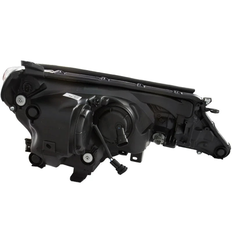 ANZO 2013-2015 Toyota Rav4 Projector Headlights w/ Plank Style Design Black - Detail View